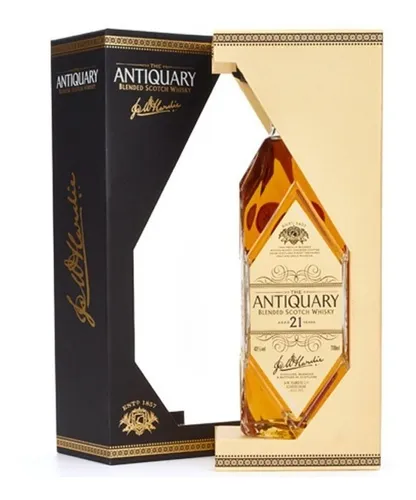 Whisky The Antiquary 21 Años Blended Scotch 700ml En Estuche