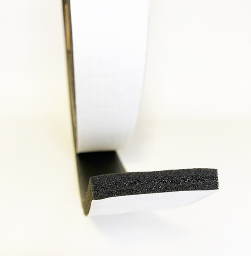 Burlete Autoadhesivo 15x5 Mm Esponja Trs No Eva X 5 Metros