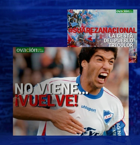 Poster Doble Luis Suarez Nacional 2022  80x60cm