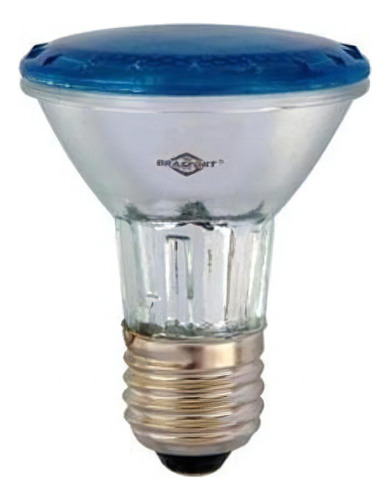 Lampada Halopar 20 50w X 220v E27 Azul 7286 Brasfort