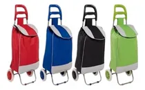 Comprar Carrito De Mercado Plegable Con Ruedas Bolso Lona Compras