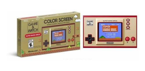 Imagen 3 de 7 de Nintendo Game & Watch Super Mario Bros. color rojo y dorado