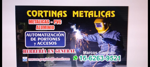 Reparación De Cortinas Metálicas, Portón Garaje Automático