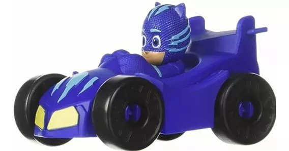 Pj Masks: Héroes En Pijamas Auto De Catboy Con Figura