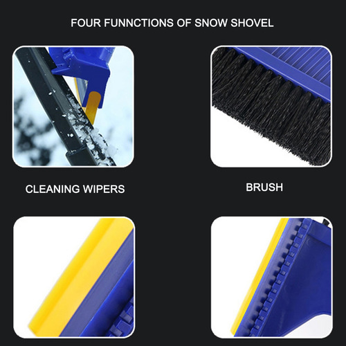 Raspador De Nieve Y Hielo Para Vehículos J Car, Cepillo Para