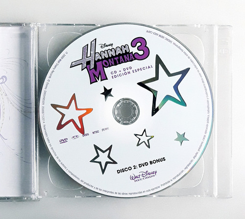 Cd + Dvd Oka Hannah Montana 3 Como Nuevo (Reacondicionado)