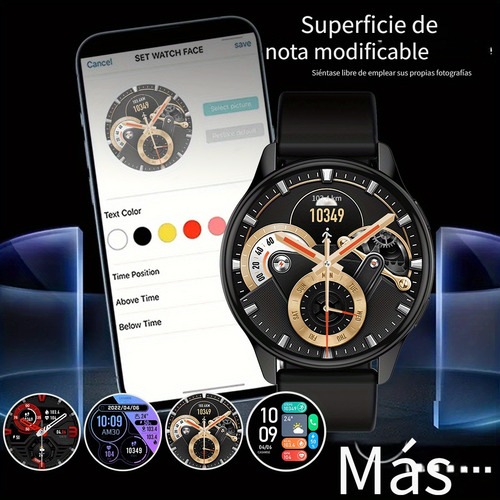 Reloj Inteligente Bluetooth Con Función De Recordatorio De M