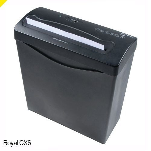 Trituradora de papel doméstica Royal CX6