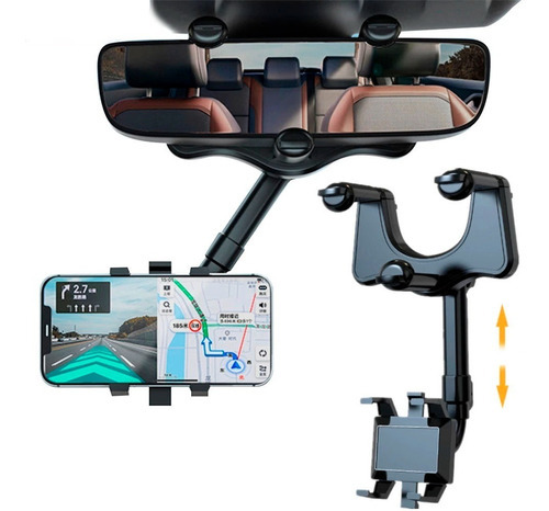 Suporte Para Celular Veicular Retrovisor Central