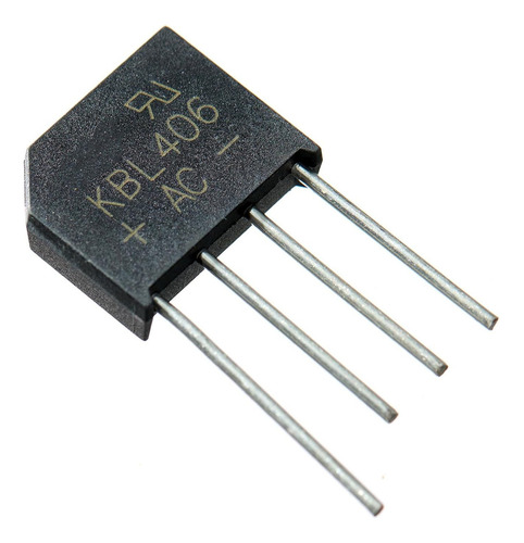 10 Pzs Puente Rectificador Kbl406 600v 4a