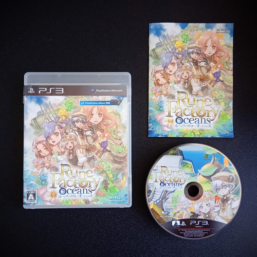 Rune Factory Oceans (japonês) - Playstation 3 - Seminovo (Usado)