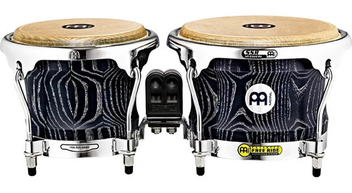 Bongo 7 Y 8.5 Serie Woodcraft Vintage Black Meinl Wb400 Vbk