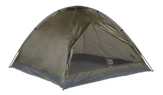 Carpa 4 Personas Klimber Termosellada + Bolso Mar Del Plata Color Verde