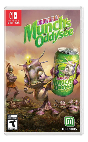 Oddworld Munchs Oddysee Switch Física Lacrado