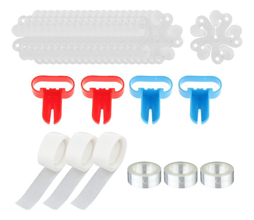 Kit De Tiras De Decoración De Globos 20 Piezas Clips De