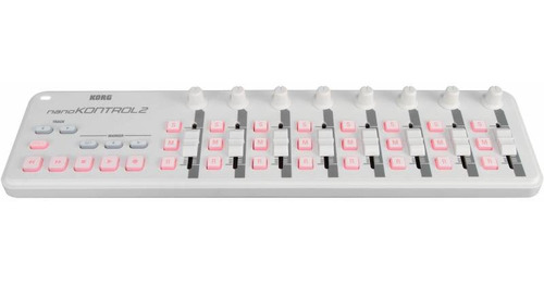 Imagen 5 de 7 de Korg Nanokontrol 2 White Superficie De Control Daw Cuotas