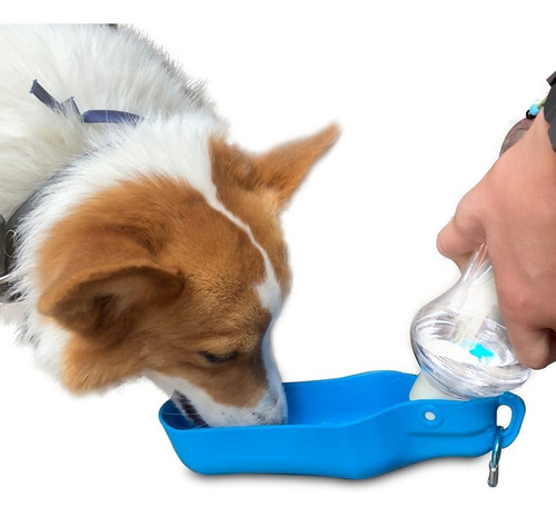 Perrísimo Bebedero Portátil Para Hidratar Tu Mascota 500 Ml