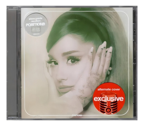 Ariana Grande Positions Alternate Cover Version 2 / Disco Cd Versión Del Álbum Edición Limitada