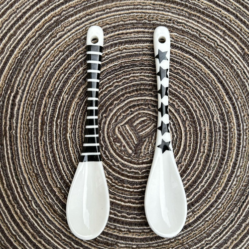 Cucharas De Cerámica X 2 - Brondolas - Varios Colores