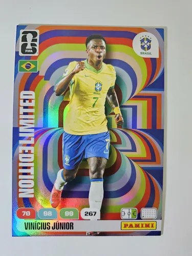 Card Gigante Xxl Vinicius Junior Adrenalyn Xl Brasil 2026