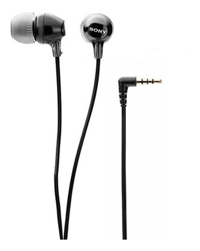 Imagen 4 de 4 de Sony Audífonos Interno Ligeros Mdr-ex15 Negro