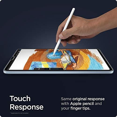 Imagen 5 de 8 de Vidrio Templado Spigen Para iPad Air 5/4/ Pro 11 10.9