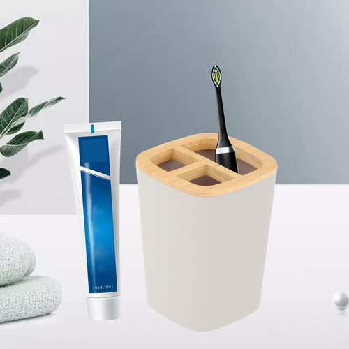 4 Compartimentos Soporte Compatible Con Cepillo De Dientes