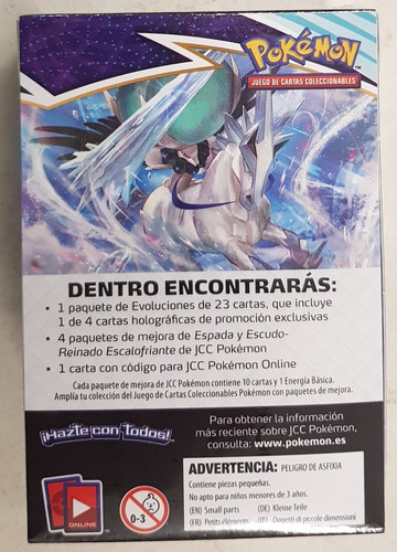 Imagen 2 de 2 de Pokemon Tcg Combina Y Combate Reinado Escalofriante Nueva!!!
