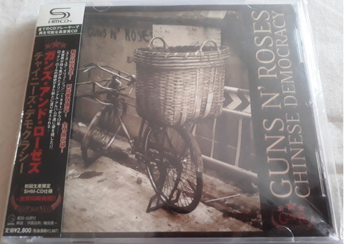 Cd Guns N' Roses - Chinese Democracy 1era Ed. Japonesa Rock