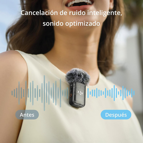 Dji Mic 2, Micrófono Lavalier Inalámbrico,