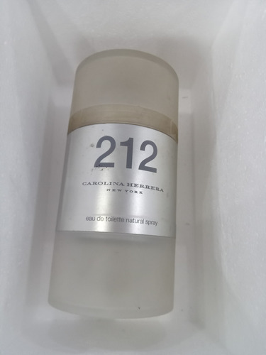 Envase Vacío Perfume 212 Carolina Herrera 100ml