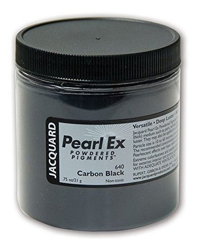 Pintura Perlada 4 Oz #640 Negro Carbón