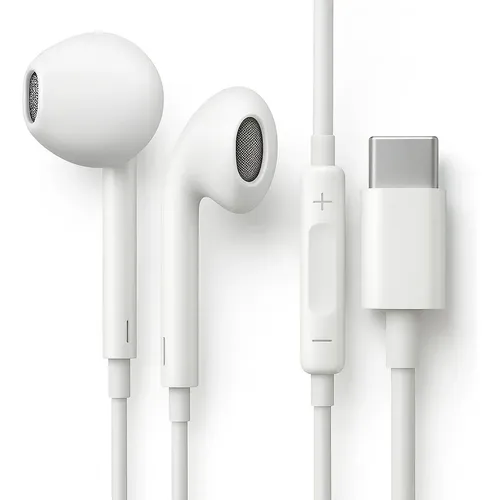 Fones De Ouvido Usb-c Tipo C Com Microfone Integrado Som Estéreo ...