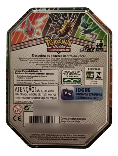 POKEMON Lata POTENCIAL OCULTO Giratina V - Copag - Deck de Cartas