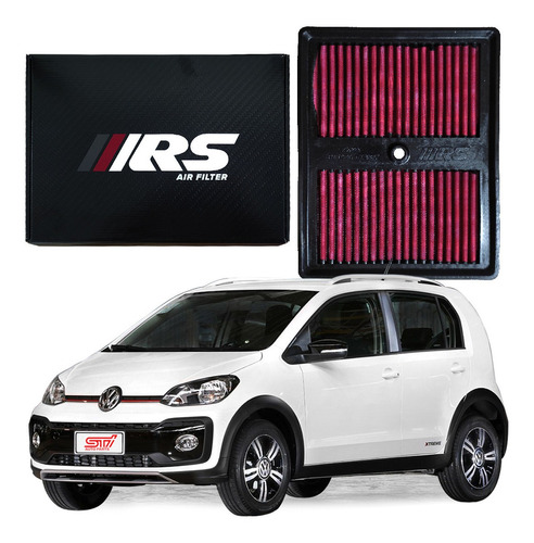 Filtro Ar Esportivo Inbox Vw Up Xtreme Tsi 2020 Rs Filtros