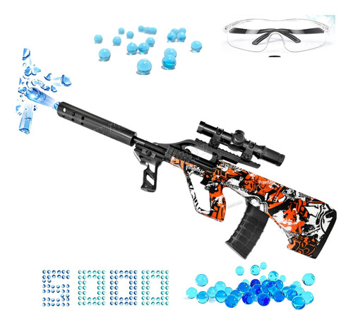 Aug Rifle Eléctrico Automático Gel Blaster Arma Hidrogel