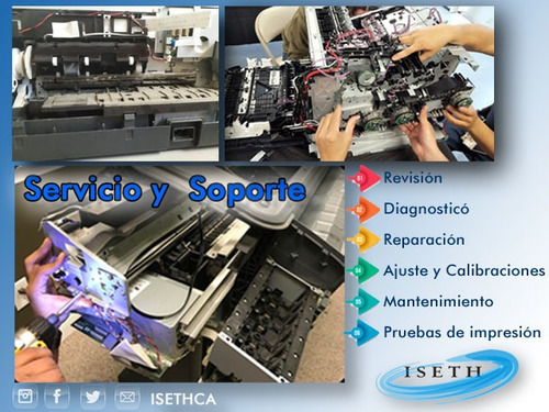Imagen 4 de 7 de Servicio Técnico, Reparación De Impresoras Y Plotters