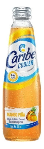 Bebida Preparada Caribe Cooler Mango - Piña De 300 Ml
