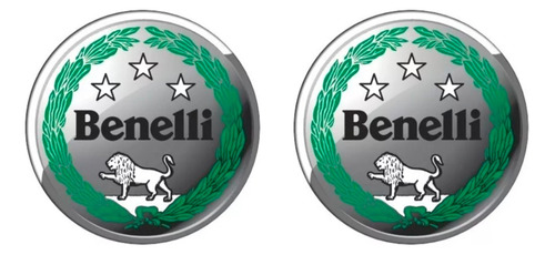 Logo Benelli En Resina Flexible 4 Cm Modelo 1 Designpro