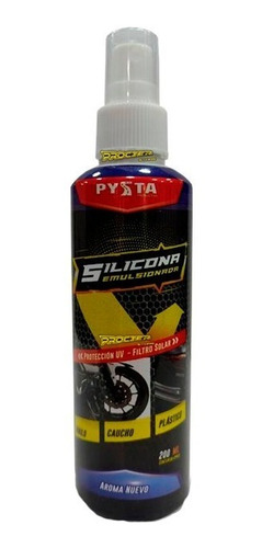 Silicona Limpia Brilla Protege Moto Carro Spray Proteccionuv