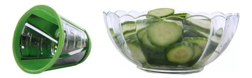 Rallador Electrico Verduras Queso Triturador Rebanador Acero