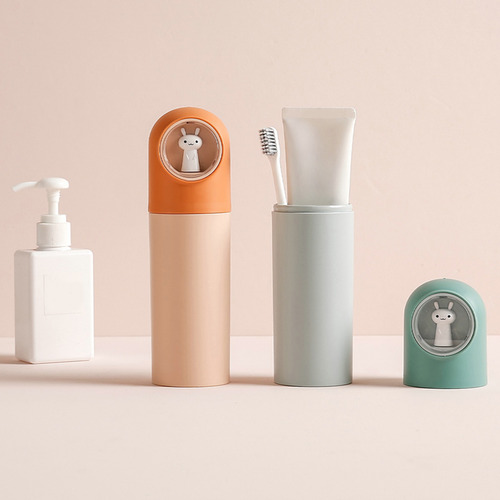 (gn) Vaso Para Cepillo De Dientes Con Funda, Soporte Para Ce
