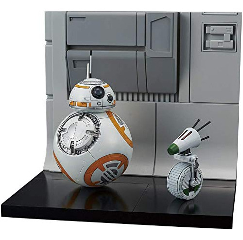 Bandai Hobby Star Wars Model Kit 1/12 Bb-8 Y D-0 Diorama Set
