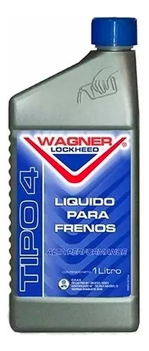 Liquido De Frenos Dot4 1lt Wagner Lockheed