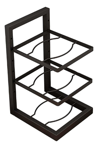 Pan Organizador Rack Pote E Pan Organizador Três Camadas