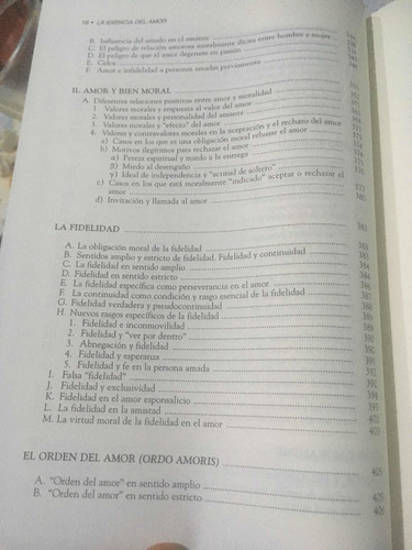 Libro La Esencia Del Amor, Dietrich Von Hildebrabd