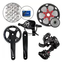 Comprar Kit Transmissão Absolute Wild 1x12v +cassete Absolute 11-50