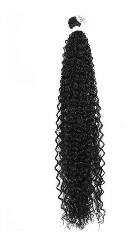 JX HAIR Cabelo Cacheado BIO % FIBRA Macio 200g 70cm 6 telas ELLA