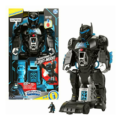 Fisher-price Imaginext Dc Super Friends Bat-tech Batbot,