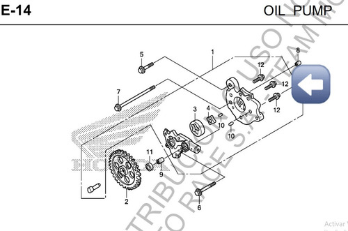 Tornillo De La Tapa Honda Tornado Original 96001-0601600